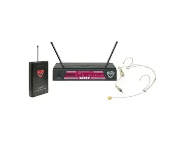 Nady 6017-69 UHF-4 Wireless Headset System - Channel 16