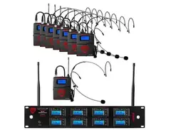Nady 8W-1KU HM-10 8 Channel Wireless Headset System main image