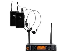 Nady DW-22 HM3 Dual Channel Digital Wireless Headset System main image