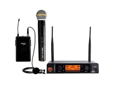 Nady DW-22 HT/LT Dual Channel Digital Wireless System - Band D 13 14