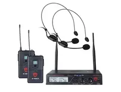 Nady U-2100 HM3 Dual UHF Wireless System with Headset Microphone main image