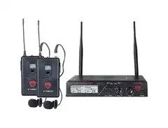 Nady U-2100 LT Dual UHF Wireless System with Lavelier Microphone main image