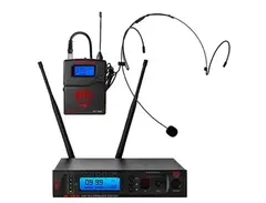 Nady W-1KU-HM10 True Diversity 1000-Channel UHF Wireless Headset Microphone System main image