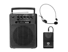 Nady WA-120BT HM3 Portable Bluetooth Wireless PA System with Headset Microphone main image