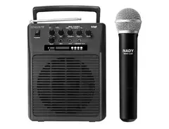 Nady WA-120BT HT Portable Bluetooth Wireless PA System with Handheld Microphone, Rechargeable Battery main image