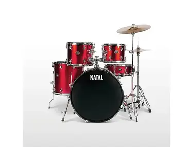 Natal DNA 22x18 / 16x16 / 10x8 / 12x9 / 14x5.5" 5pc Drum Kit with Cymbals and Hardware