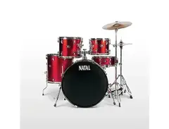 Natal DNA 22x18 / 16x16 / 10x8 / 12x9 / 14x5.5" 5pc Drum Kit with Cymbals and Hardware main image