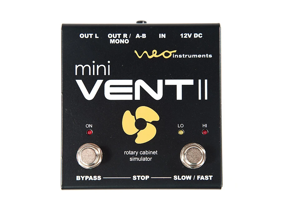 Neo Instruments Mini Vent II Rotary Speaker Cab Simulator Pedal