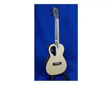 Ohana CK-65D Solid Spruce/Mahogany Concert Ukulele with Offset "D" Soundhole