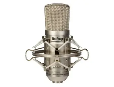 On-Stage AS800 Large Diaphragm Cardioid Condenser Microphone