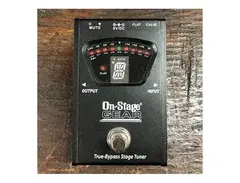 On-Stage GTA7800 True Bypass Pedal Tuner main image