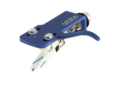 Ortofon OM Scratch Pre-Mounted DJ Turntable Cartridge with SH-4 Headshell Needle