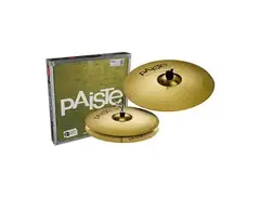Paiste 101 Brass Essential Set 13 / 18" Cymbal Pack main image