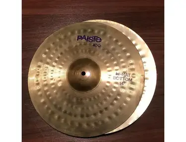 Paiste 14" 400 Hi-Hat Cymbals (Pair)