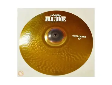 Paiste 17" RUDE Thin Crash Cymbal