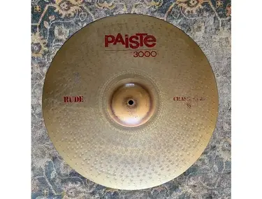 Paiste 18" 3000 RUDE Crash/Ride Cymbal