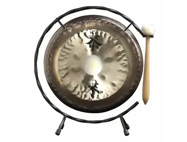 Paiste 7" Deco Gong with Floor Stand