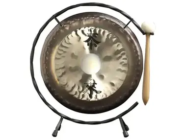Paiste 7" Deco Gong with Wall Hanger