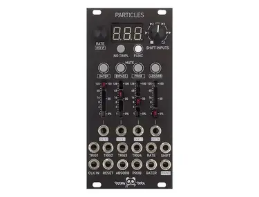 Patching Panda Particles Eurorack Synth Module