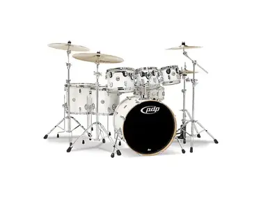 PDP PDCM2217PW Concept Maple Series 7x8" / 8x10" / 9x12" / 12x14" / 14x16" / 18x22" / 5.5x14" 7pc Shell Pack
