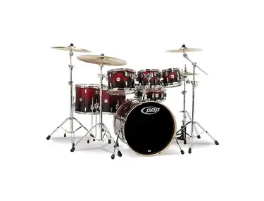 PDP PDCM2217RB Concept Maple Series 7x8" / 8x10" / 9x12" / 12x14" / 14x16" / 18x22" / 5.5x14" 7pc Shell Pack