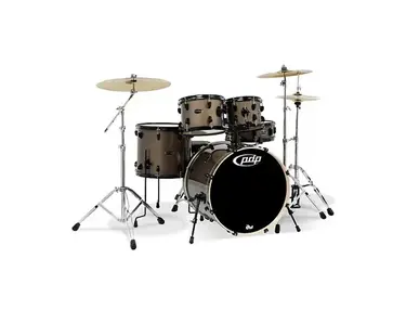 PDP PDMA22Z8BZ Mainstage Series Complete 5pc Kit w/ Zildjan 360 Cymbal Pack