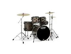PDP PDMA22Z8BZ Mainstage Series Complete 5pc Kit w/ Zildjan 360 Cymbal Pack main image
