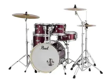 Pearl EXX725SZ	Export EXX 10 / 12 / 16 / 22 / 14x5.5" 5pc Drum Set with Hardware, Cymbals