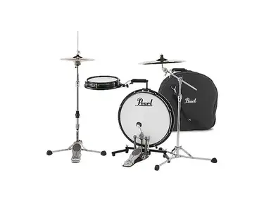 Pearl PCTK1810BG Compact Traveler 10 / 18" 2pc Portable Drum Set with Bag