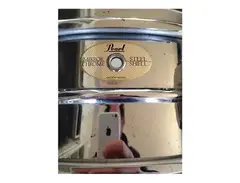 Pearl SS1455 14x5.5" Standard 8-Lug Steel Snare Drum main image
