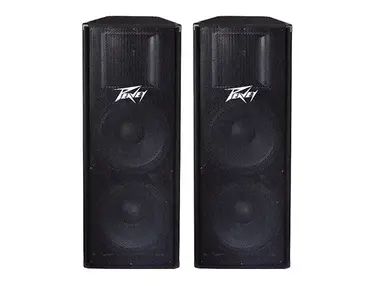 Peavey PV 215 Dual 15" 2-way Speaker Cabinet (Pair)