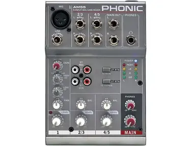 Phonic AM55 5-Channel Mixer
