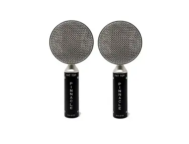 Pinnacle Microphones D-FT-ST-S Fat Top Ribbon Microphone Stereo Pair