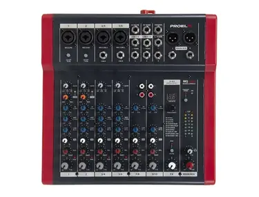 PROEL MQ10FX Compact 10-Channel Mixer