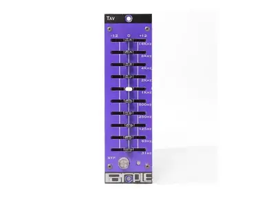 Purple Audio TAV 500 Series Graphic Inductor EQ Module
