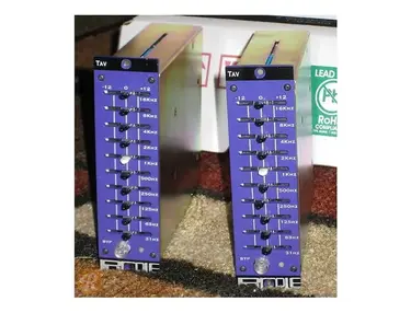 Purple Audio TAV 500 Series Graphic EQ Pair