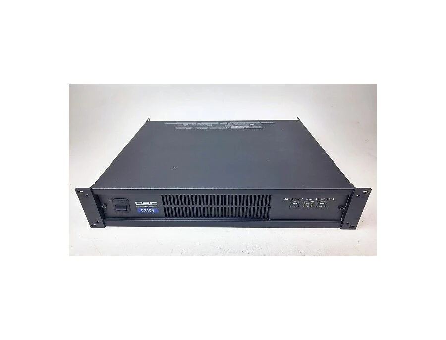 QSC CX404 パワーアンプ QSC CX404 4-Channel Power Amp with Powerwave - What To Know