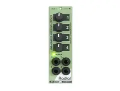 Radial SX-500 SubMix 4-Channel 500 Series Mixer Module main image