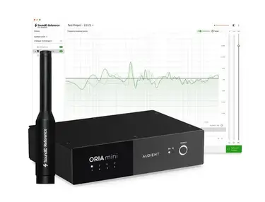 Audient ORIA Mini Room and Sonarworks SoundID Reference Plug-in Correction System