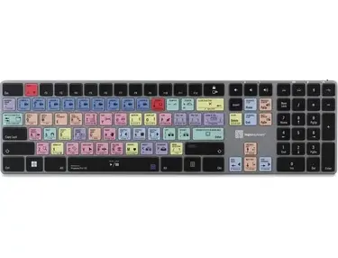 LogicKeyboard Titan Wireless Backlit Keyboard for Adobe Premiere Pro