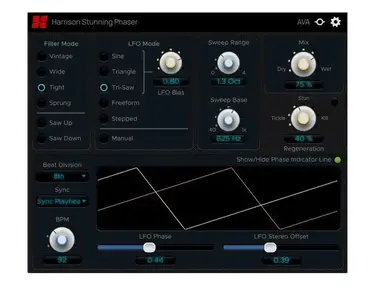 Harrison Audio Stunning Phaser Plug-in