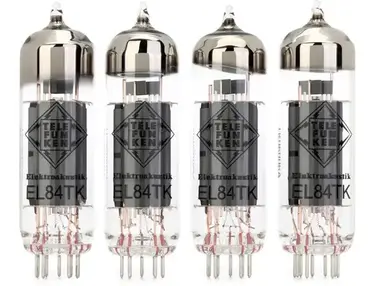 Telefunken EL84-TK Black Diamond Series Power Tubes