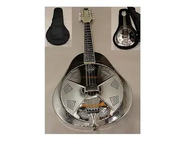 Recording King RA-998-E Metal Body Resonator Mandolin