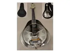 Recording King RA-998-E Metal Body Resonator Mandolin main image