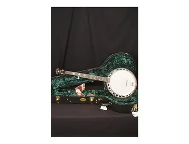 Recording King RK-ELITE-76 The Elite Hearts and Flowers Resonator Banjo