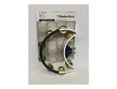 Rhythm Tech DST20 Stand-Mountable Drumset Tambourine w/ Nickel Jingles main image