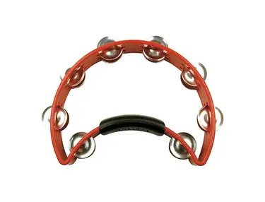 Rhythm Tech RT1030 Handheld Tambourine w/ Nickel Jingles