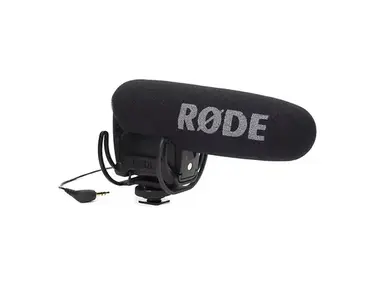 RODE RODVMPR VideoMic Pro R Cardioid Condenser Shotgun Mic w/ Rycote Lyre Shockmount
