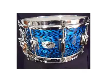 Rogers Dyna-Sonic 6.5x14" Wood Snare Drum with Beavertail Lugs 1960s