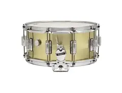 Rogers #37 Dyna-Sonic 6.5x14" Brass Snare Drum with Beavertail Lugs Reissue main image
